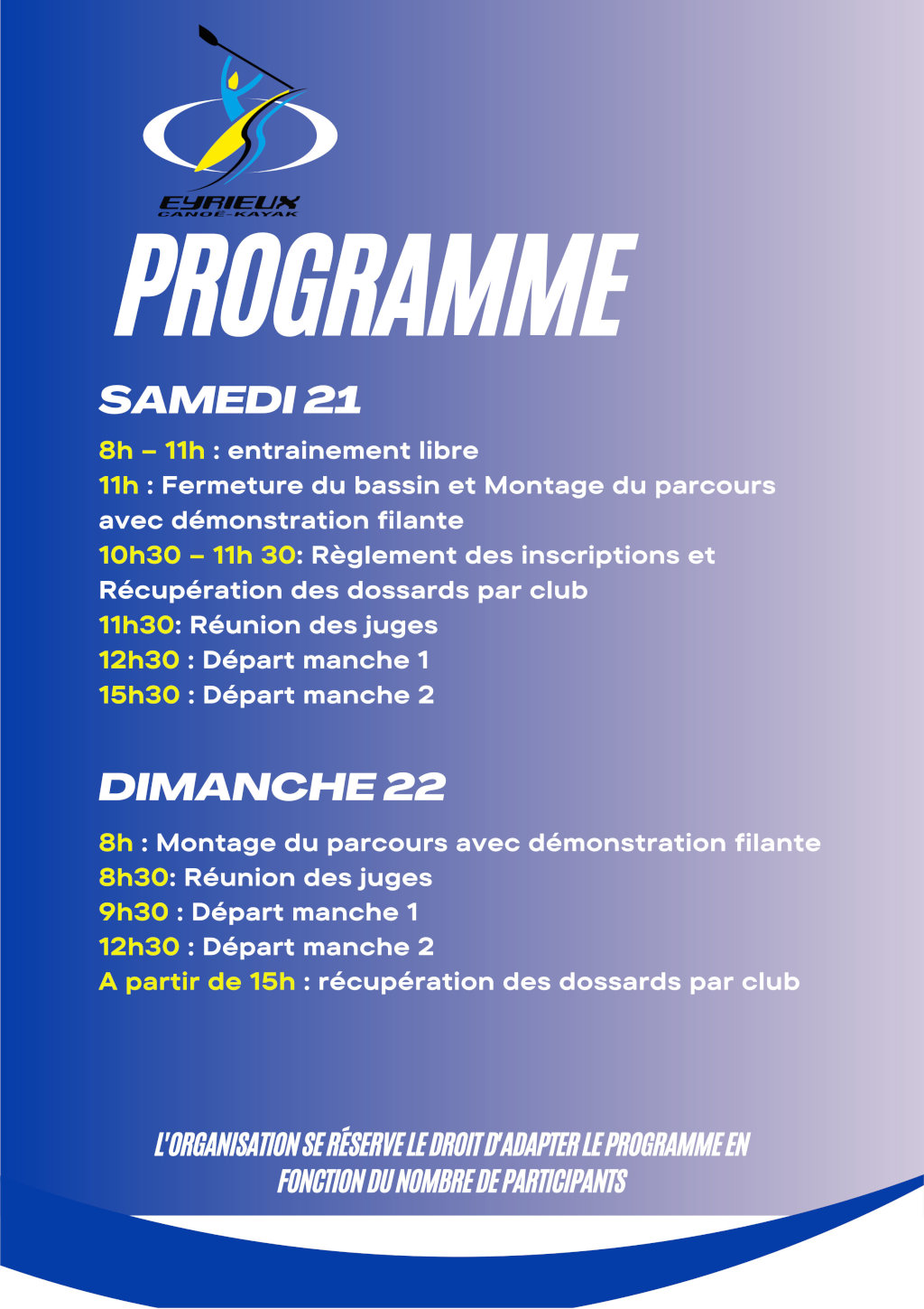 Affiche sélectif régional à Saint Sauveur de Montagut sur l'Eyrieux